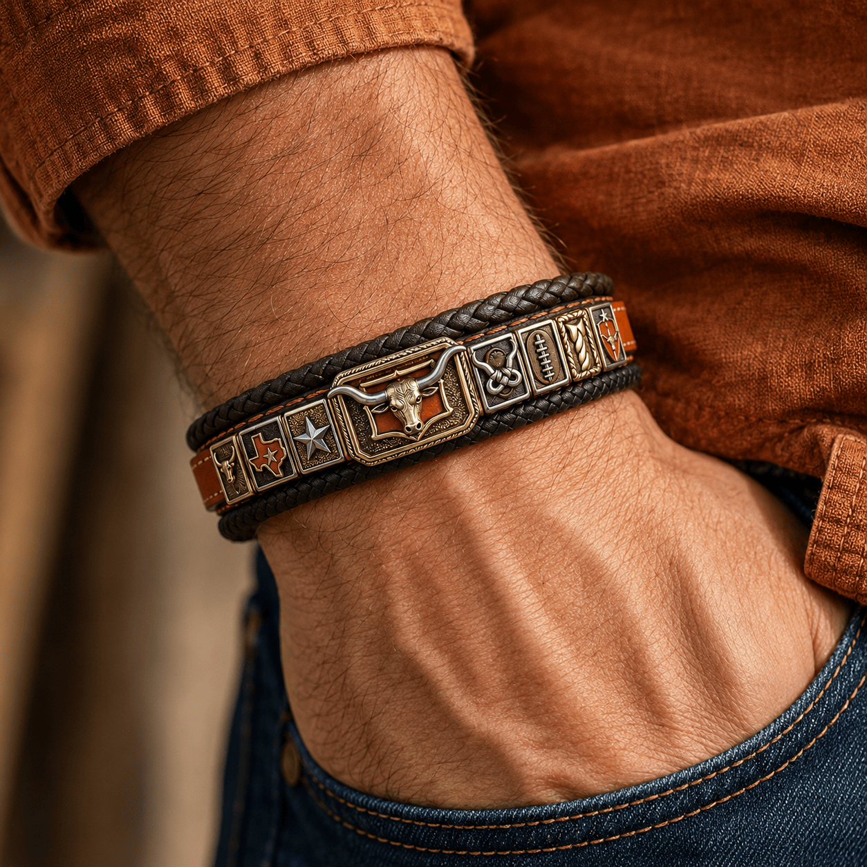 TLS Braided Bracelet Set LNTH